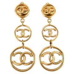 Chanel earrings by Karl Lagerfeld Spring-Summer 1993