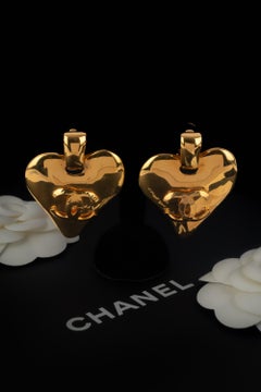 Chanel earrings by Karl Lagerfeld summer 1993
