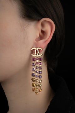 Chanel earrings by Virginie Viard Cruise 2024