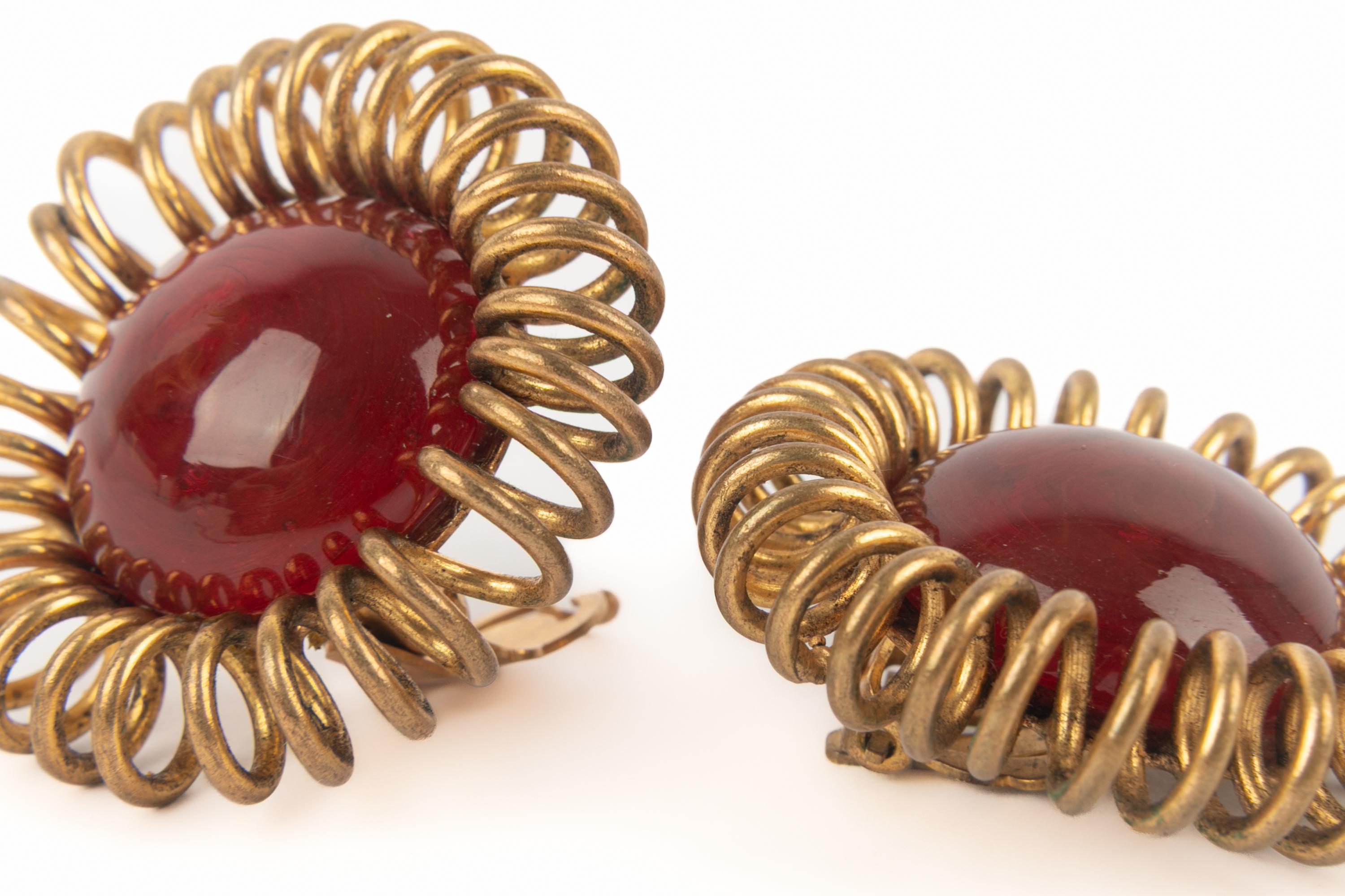 Orecchini Chanel epoca Coco in vendita 2