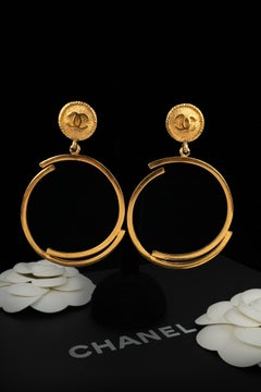 Chanel earrings 'Couture Lyrique' by Karl Lagerfeld Haute Couture Winter 1987-19