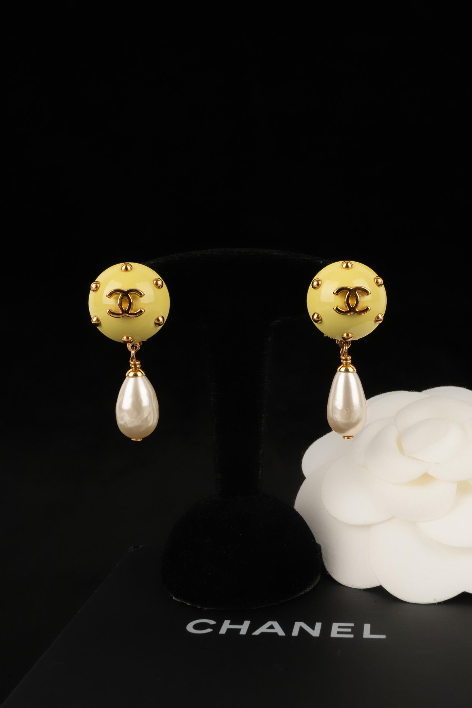 Chanel earrings Cruise 1996 In Excellent Condition In SAINT-OUEN-SUR-SEINE, FR
