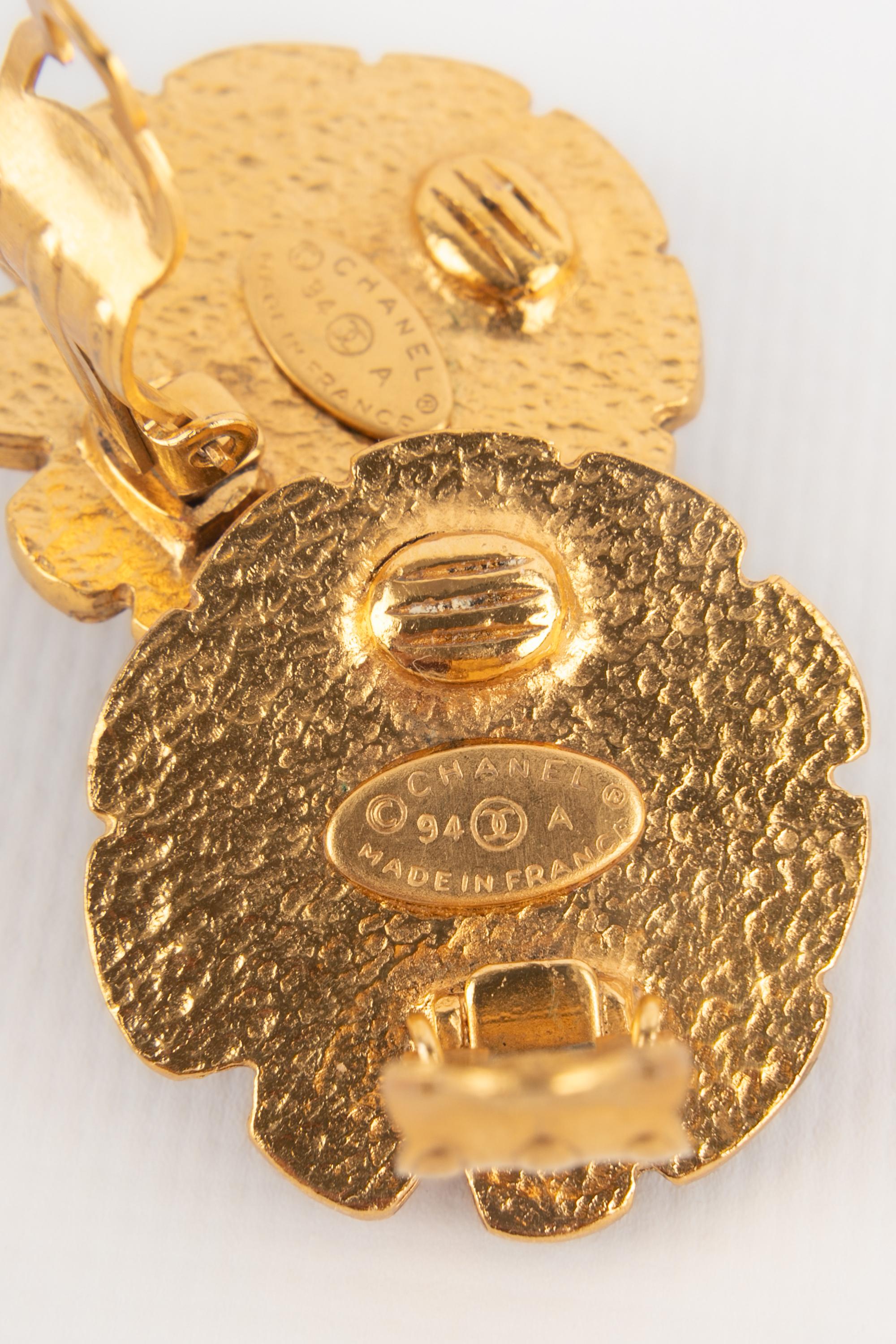 Chanel earrings Fall 1994 For Sale 1
