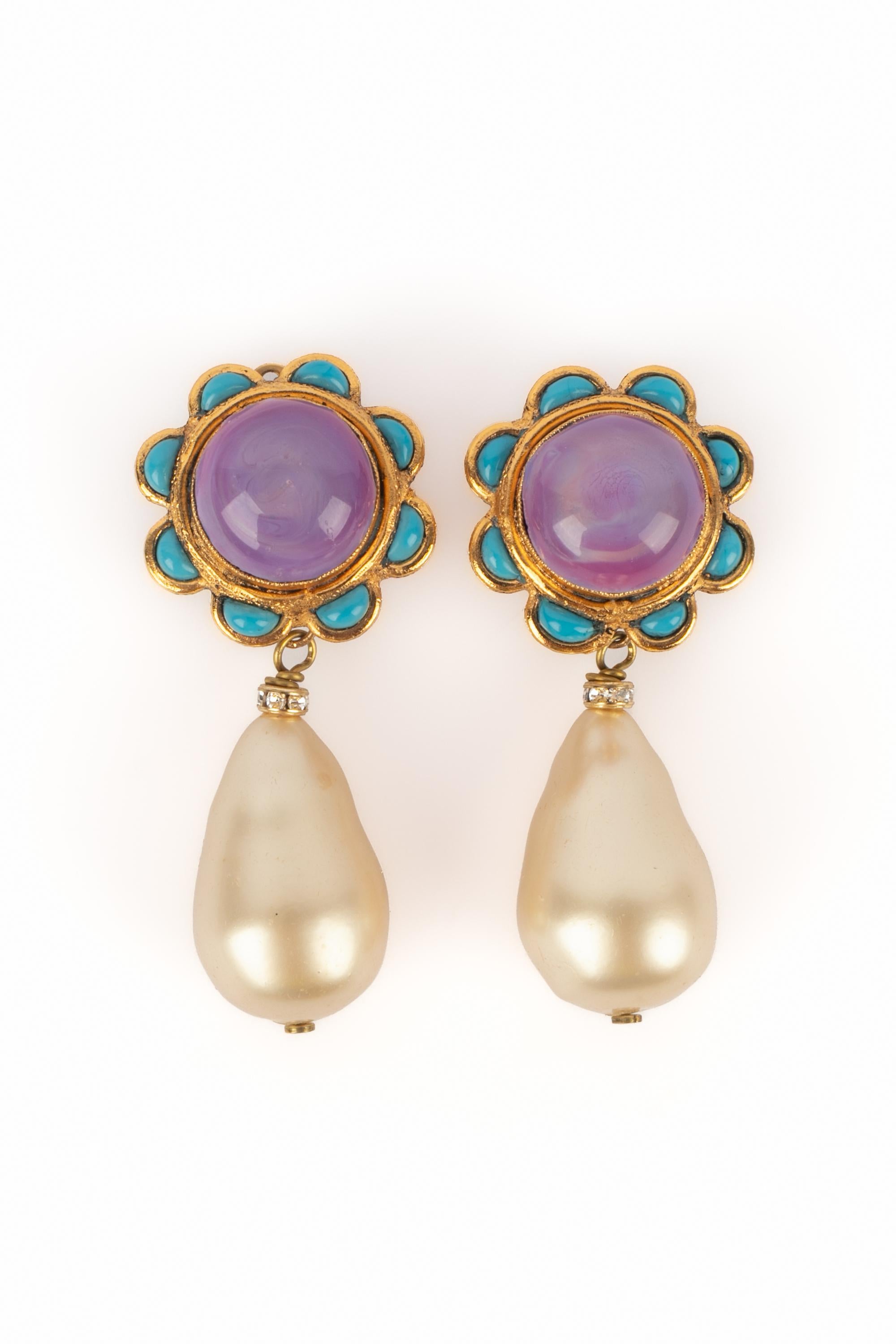 Orecchini Chanel In condizioni ottime in vendita a SAINT-OUEN-SUR-SEINE, FR