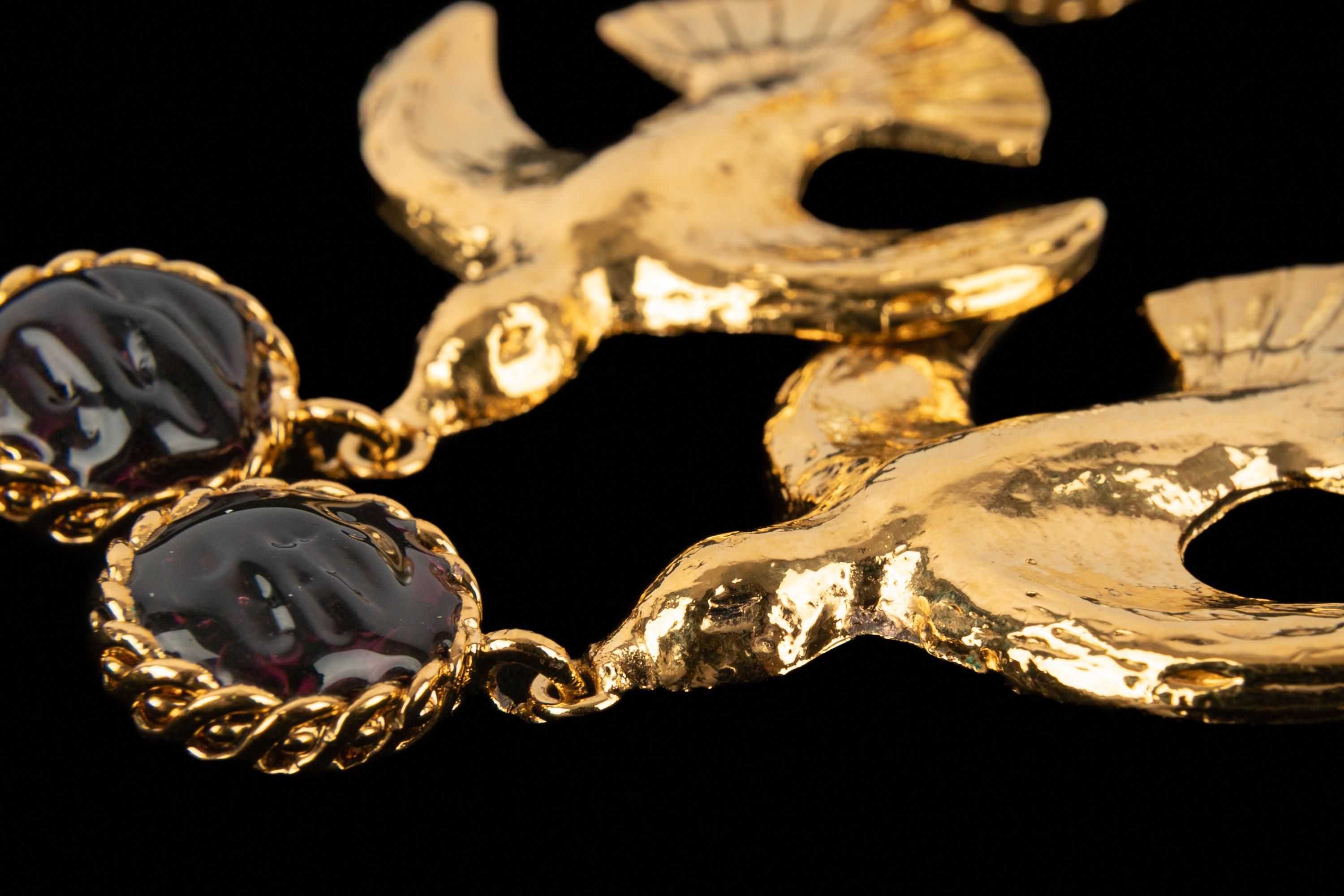 Orecchini Chanel Haute Couture anni '70 in vendita 1