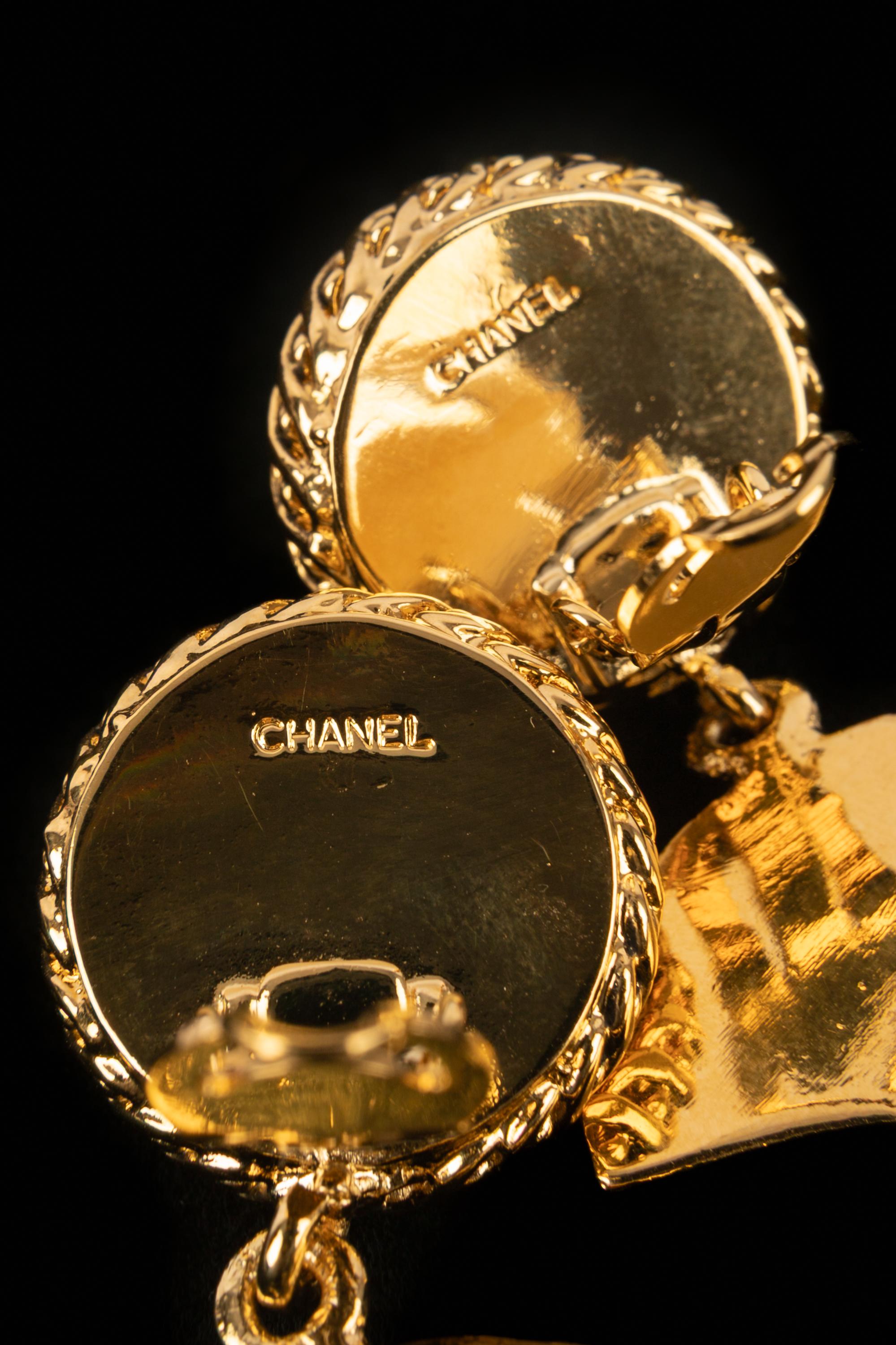 Orecchini Chanel Haute Couture anni '70 in vendita 4