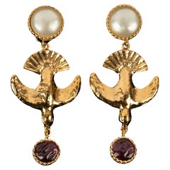 Orecchini Chanel Haute Couture anni
70