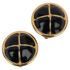 Boucles d
oreilles Chanel Haute Couture 1980