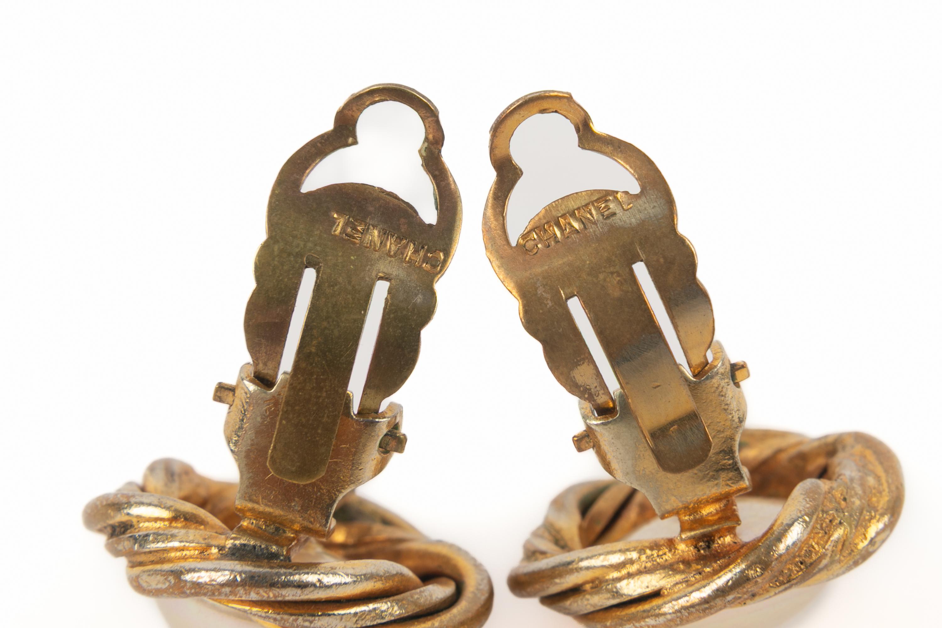 Orecchini Chanel Haute Couture Coco era in vendita 3