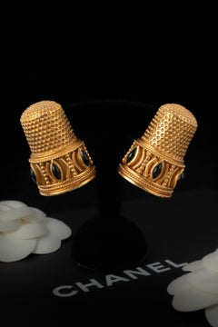 Chanel earrings Haute Couture fall-winter 1992-1993