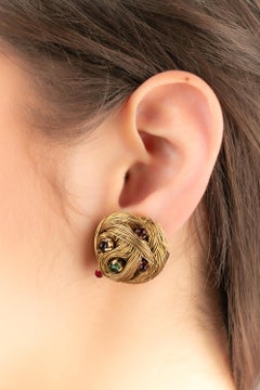 Chanel earrings Haute Couture