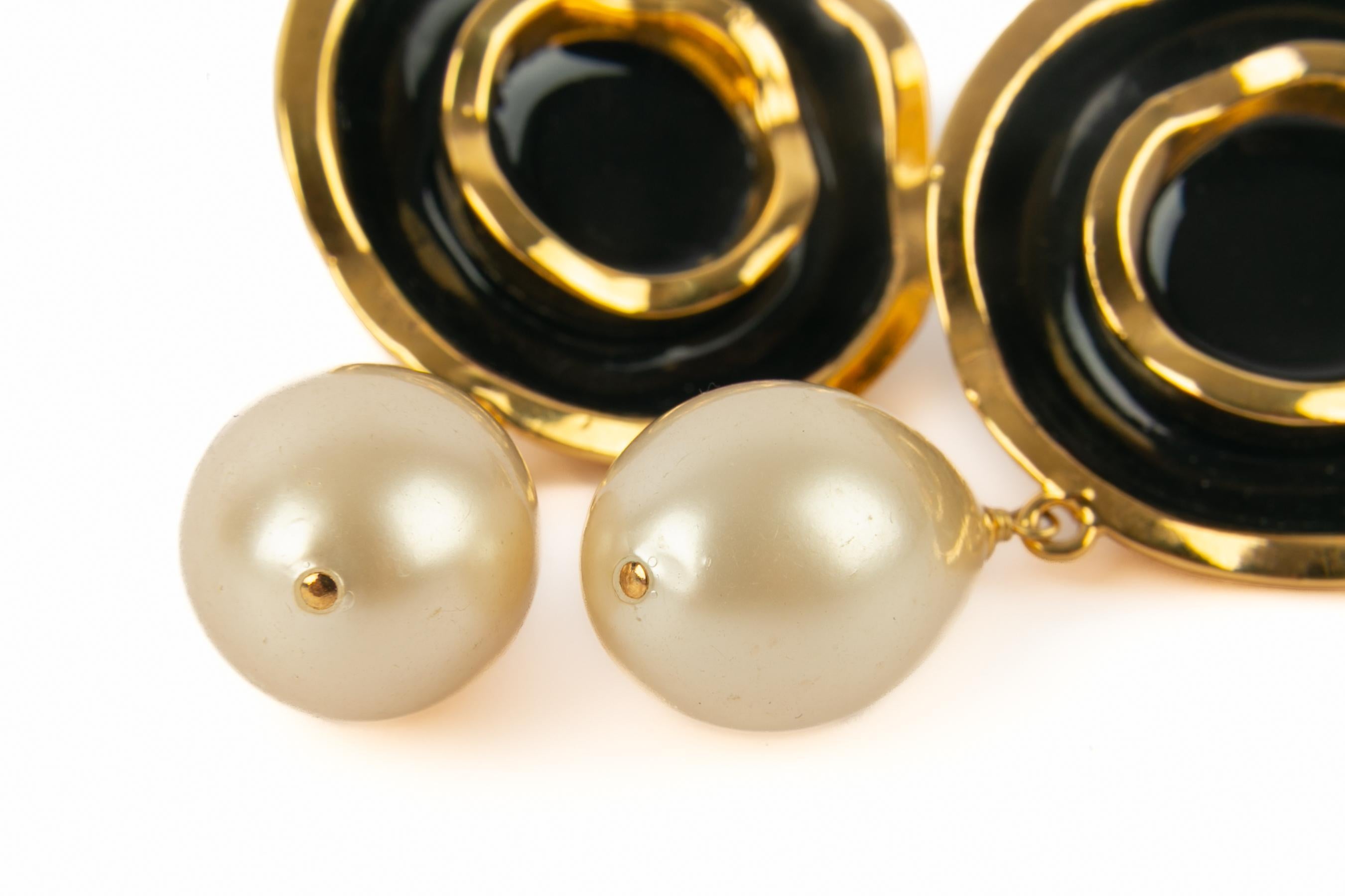 Chanel Ohrringe Haute Couture im Angebot 1