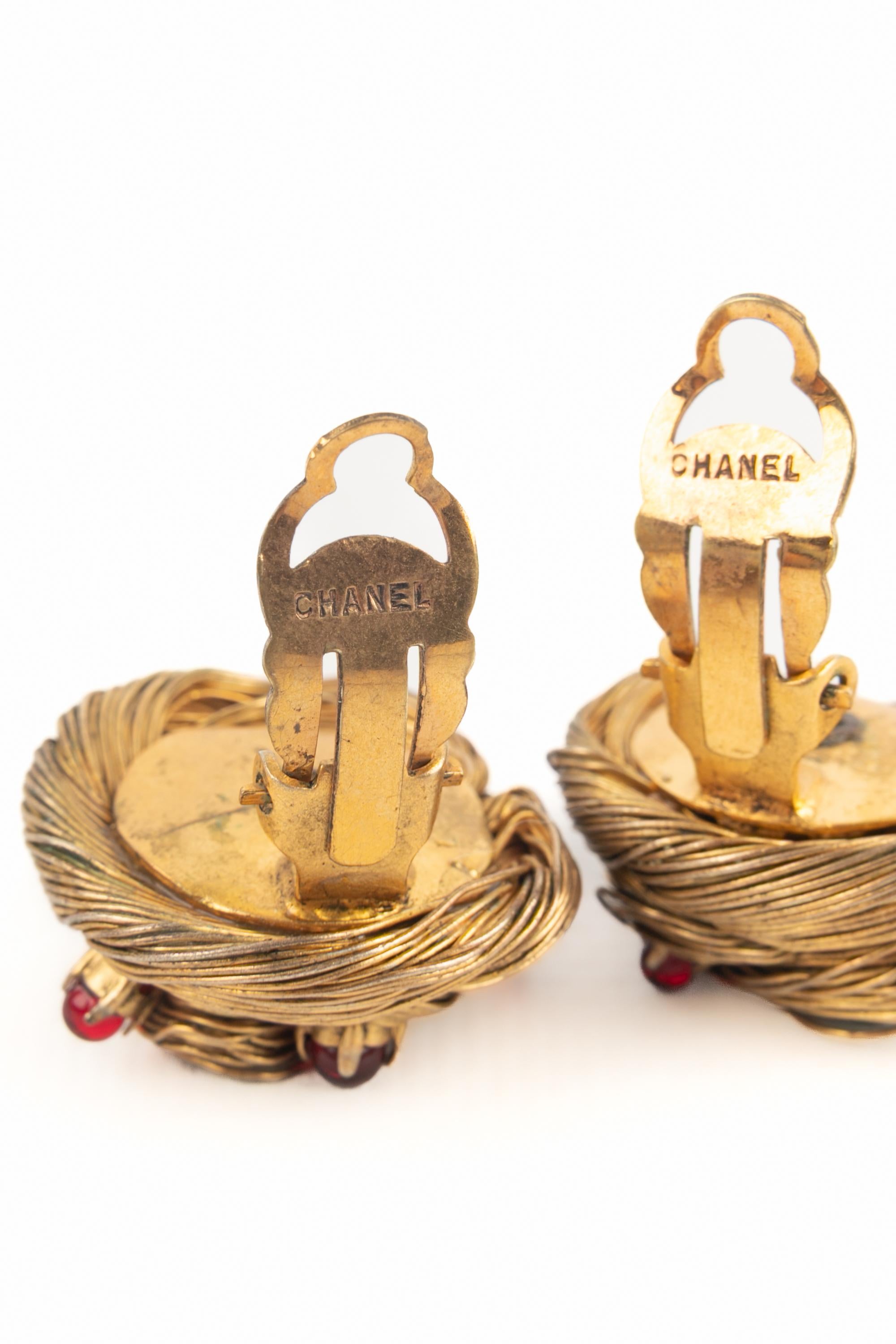 Chanel Ohrringe Haute Couture im Angebot 4