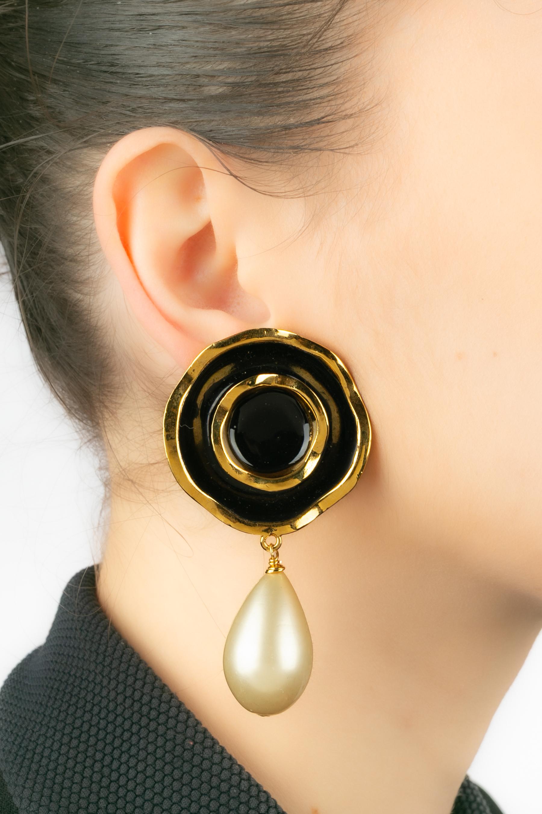 Chanel Ohrringe Haute Couture im Angebot 4