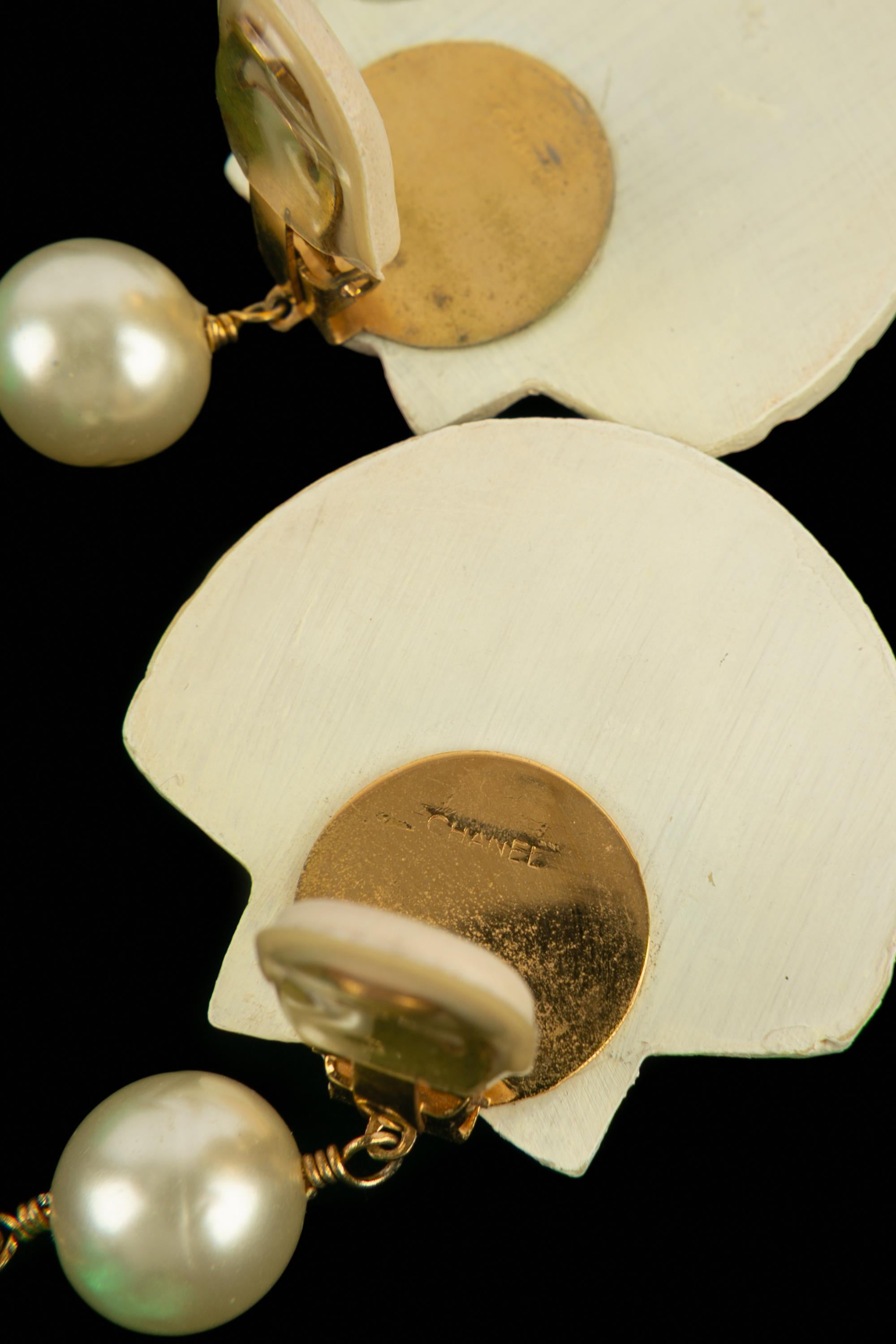 Chanel earrings Haute Couture For Sale 5