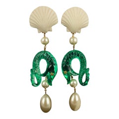 Chanel earrings Haute Couture