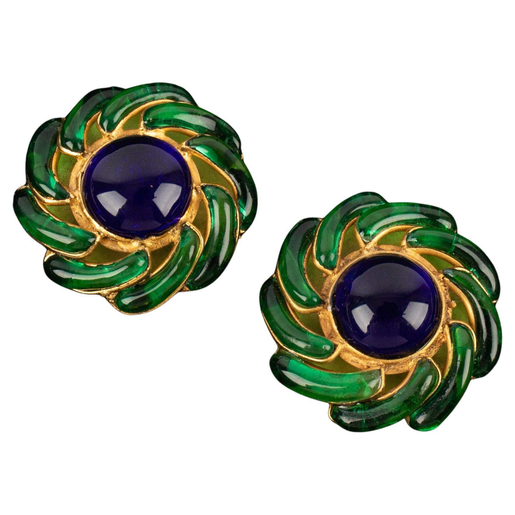 Boucles d
oreilles Chanel Haute Couture