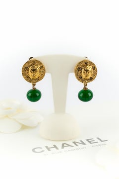 Chanel earrings 'Lion'