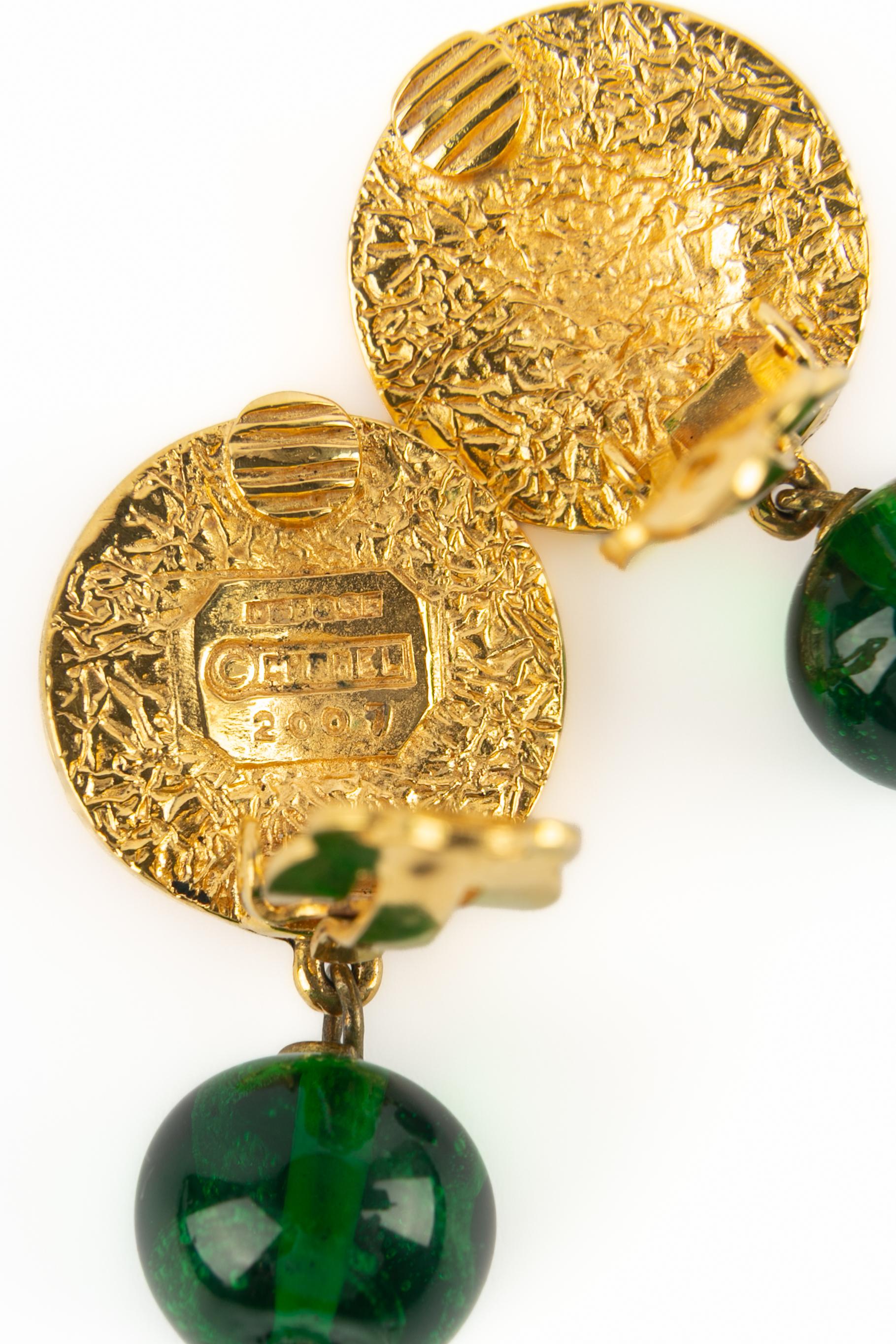 Chanel Ohrringe 'Löwe' im Angebot 3