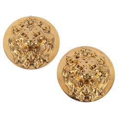 Orecchini Chanel 
Testa di leone
 Haute Couture