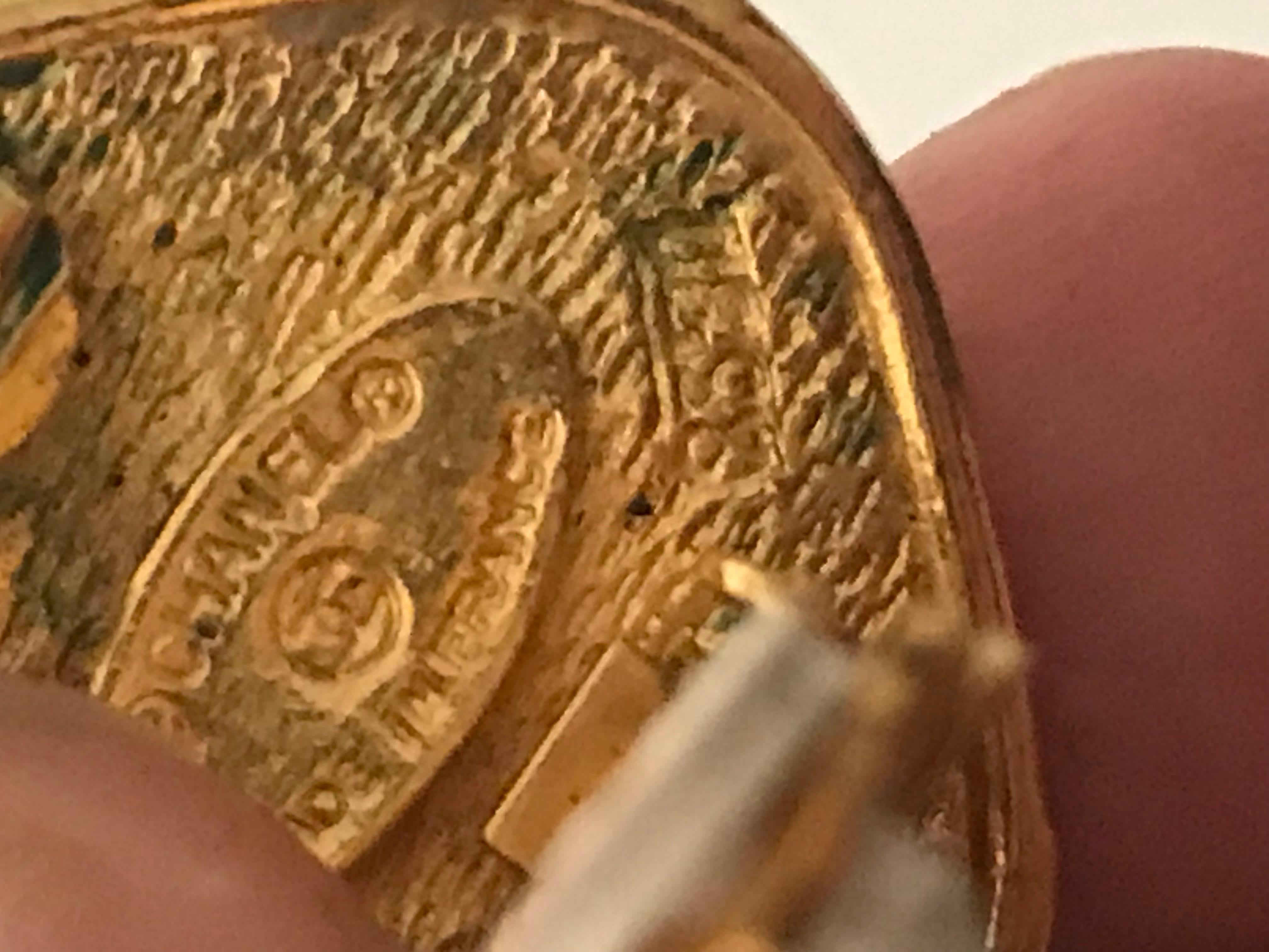 CHANEL PENDIENTES Logotipo monograma CC en venta 3