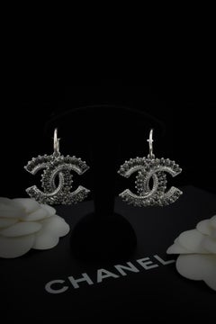Chanel earrings 'Paris-Dallas' by Karl Lagerfeld Pre Fall 2015