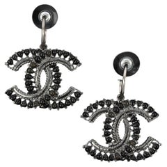 Chanel earrings 'Paris-Dallas' by Karl Lagerfeld Pre Fall 2015