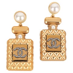 Chanel Earrings 'Perfume Bottles', 2020