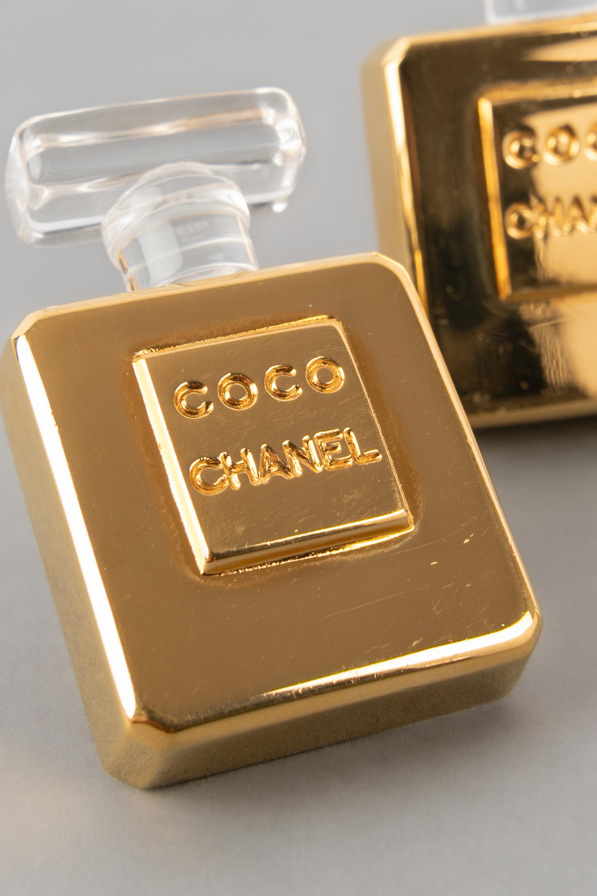 Chanel earrings Perfume No 5 2