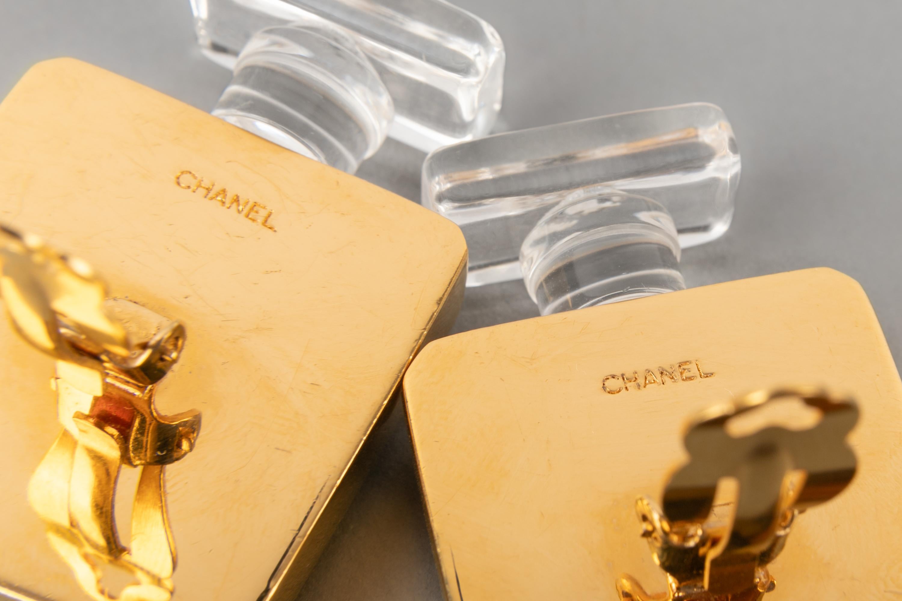 Chanel earrings Perfume No 5 4
