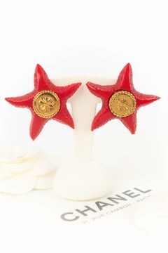 Chanel earrings 'Starfish' Haute Couture Summer 1989