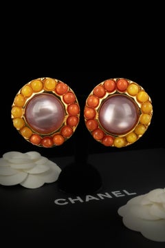Chanel earrings Summer 1991