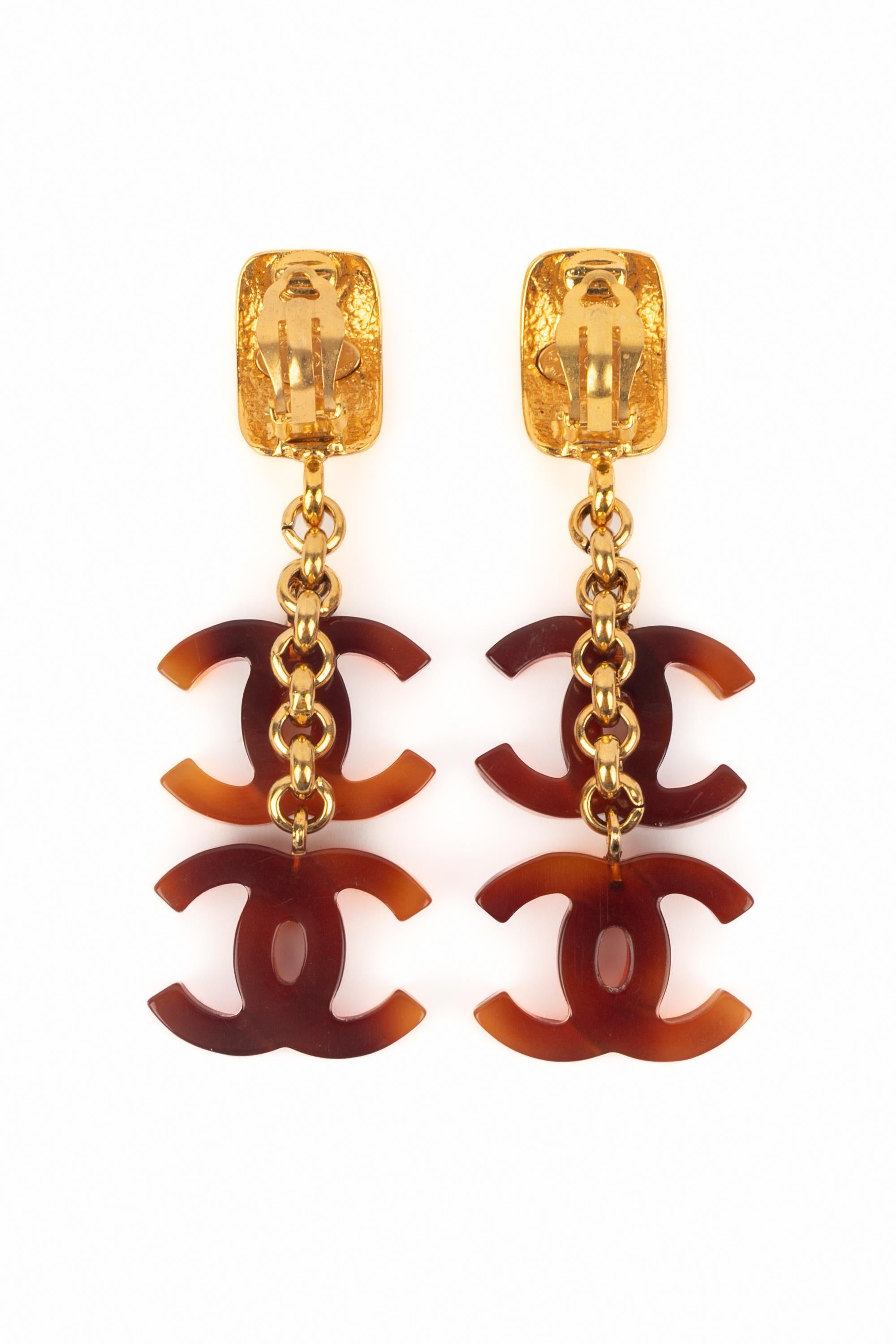 Boucles d'oreilles Chanel été 1994 Pour femmes en vente