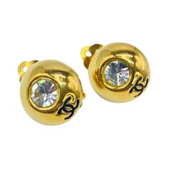 CHANEL Earrings Vintage 1970s