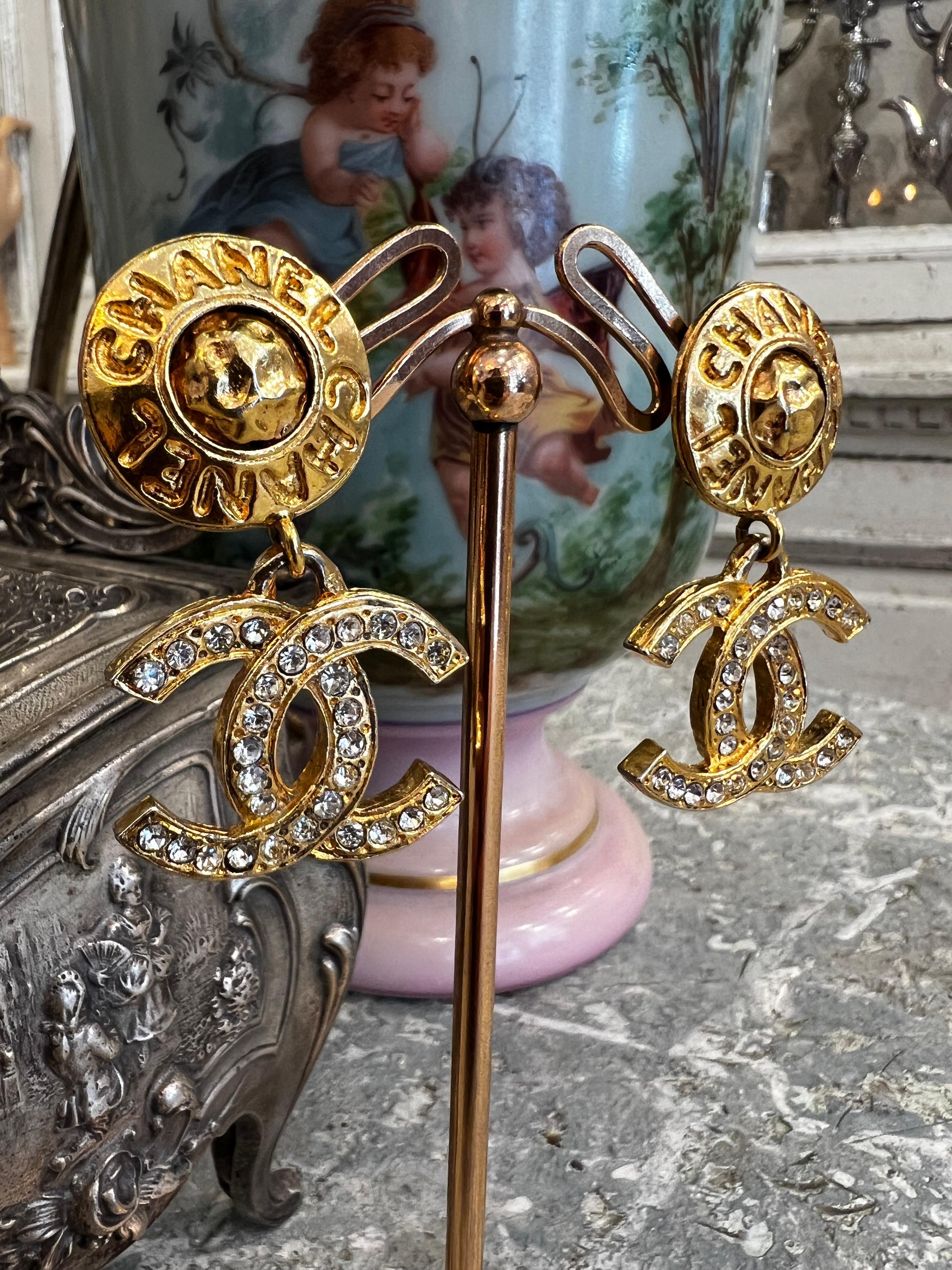 chanel cc earrings dupe