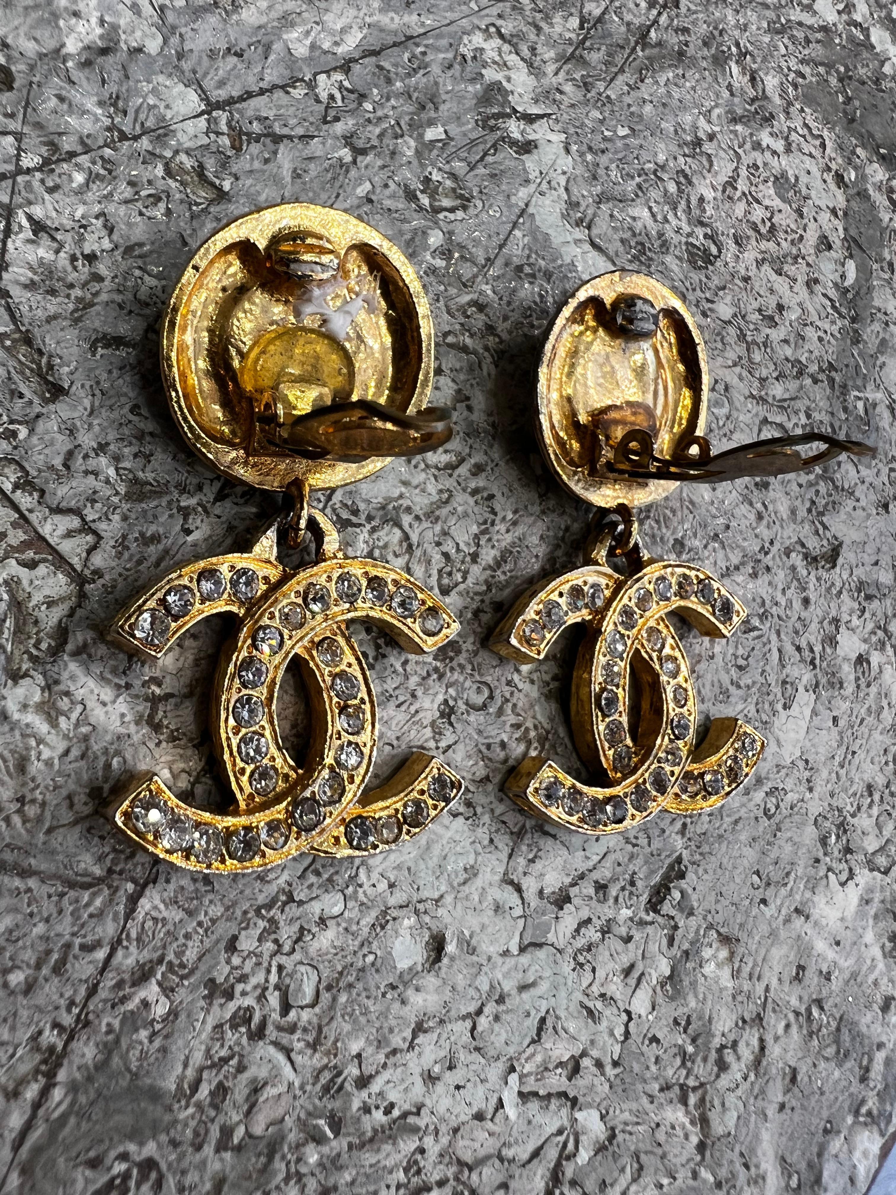 chanel dangle earrings dupe