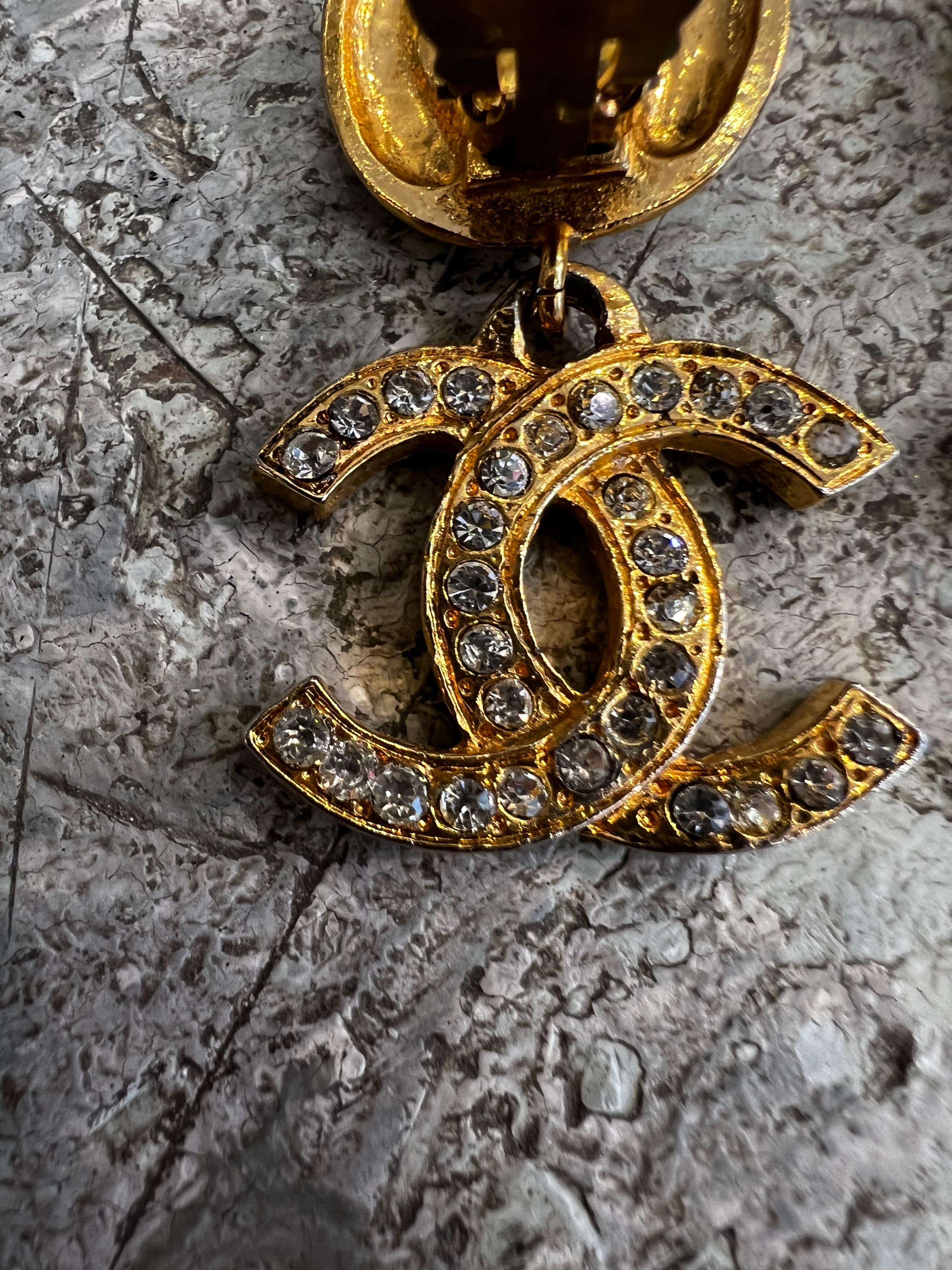 gold chanel earrings dupe