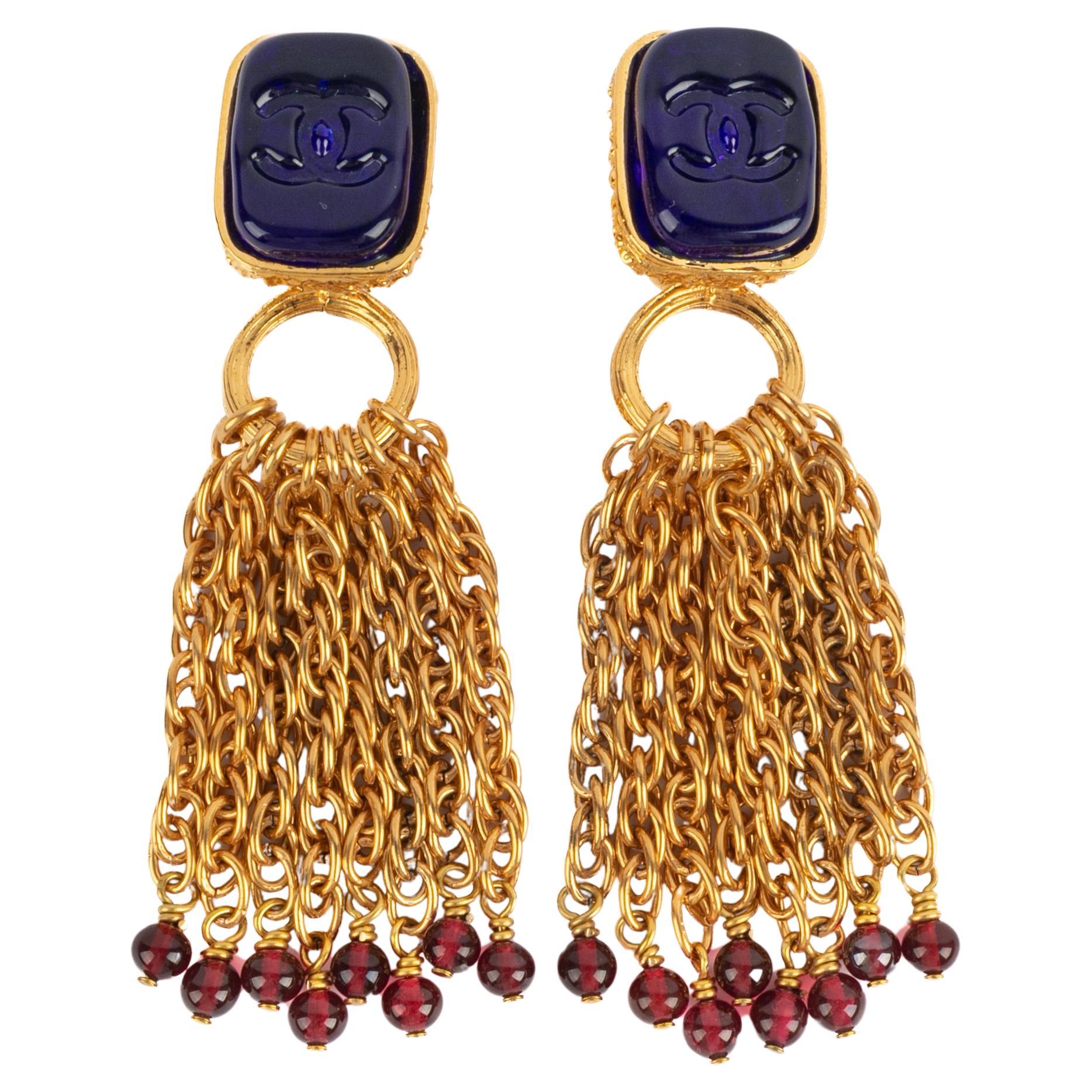 Chanel earrings winter 1993