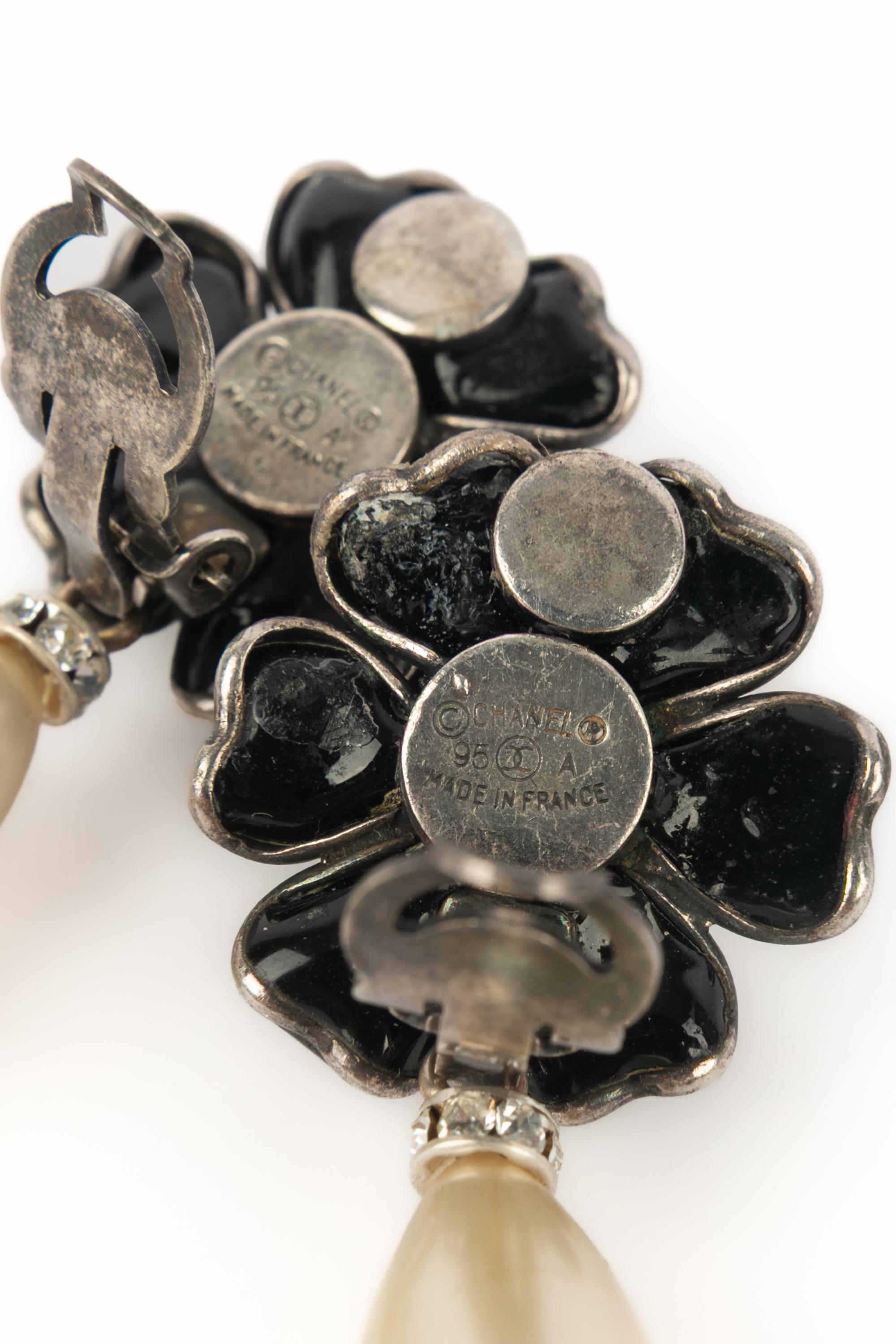 Orecchini Chanel Inverno 1995 in vendita 4
