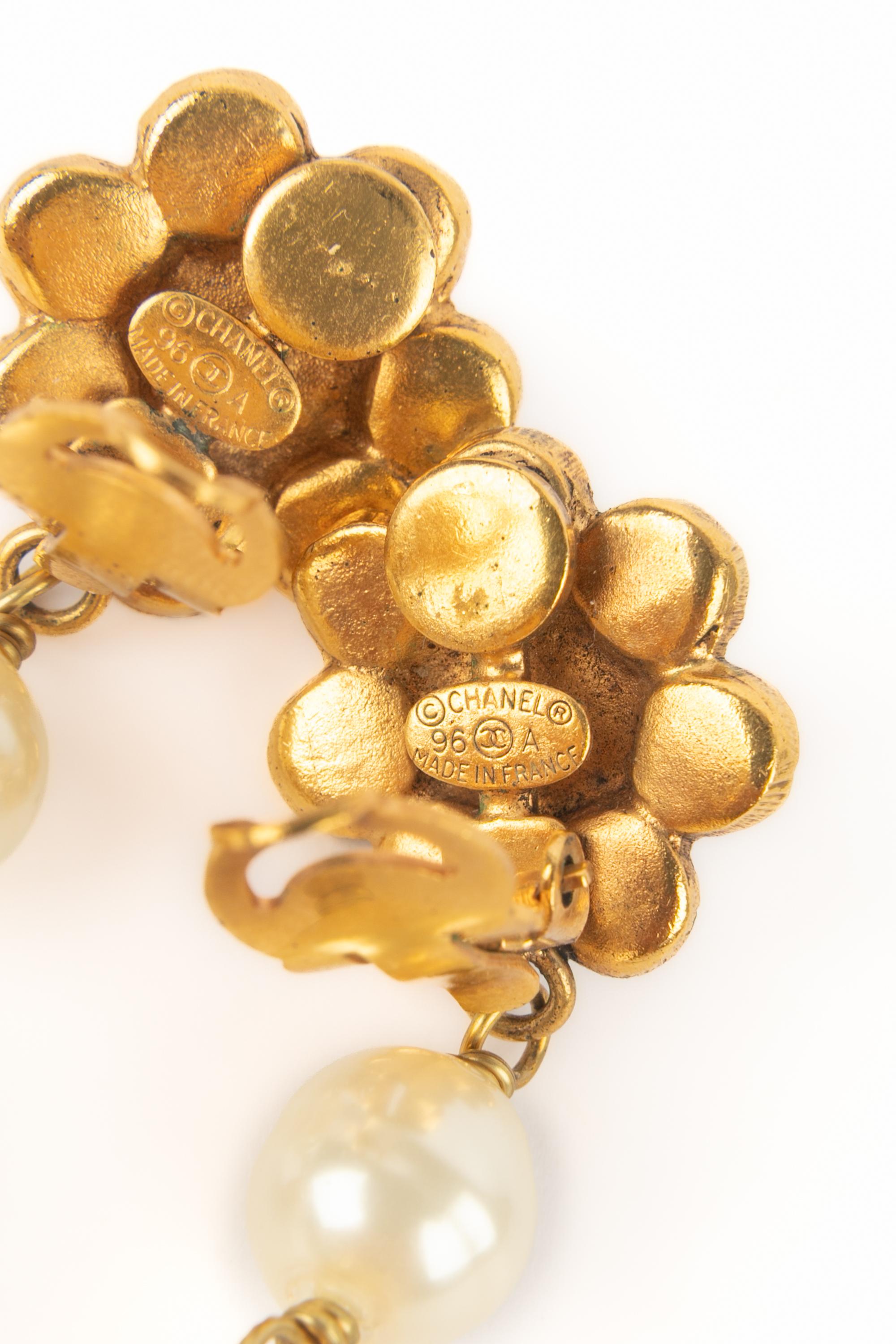 Orecchini Chanel Inverno 1996 in vendita 3