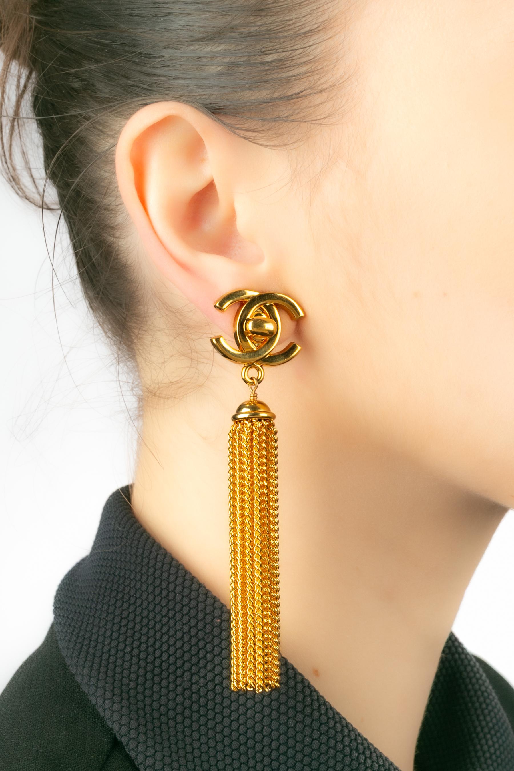 Pendientes Chanel Invierno 1996 en venta 4