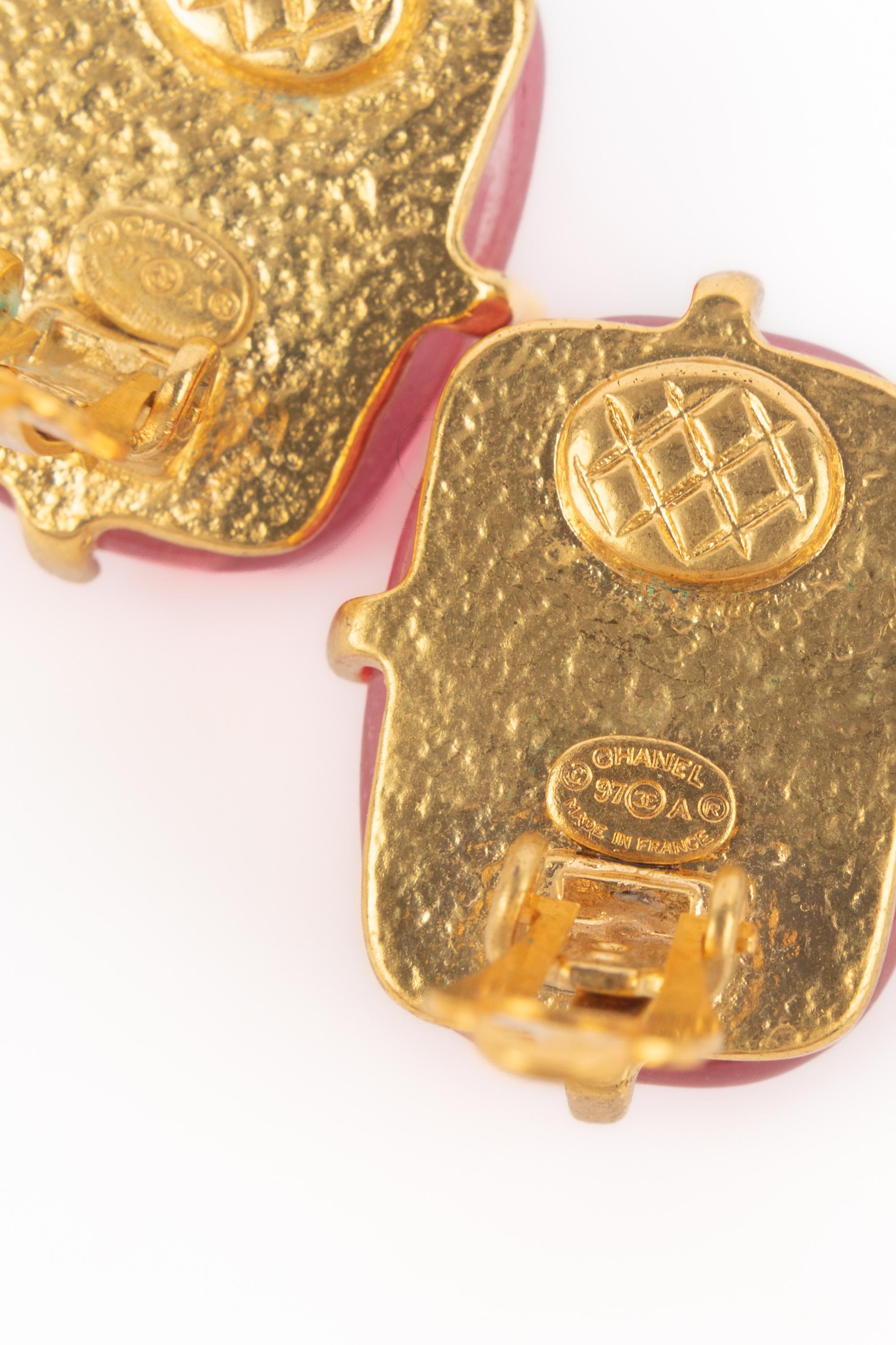 Chanel earrings Winter 1997 For Sale 2