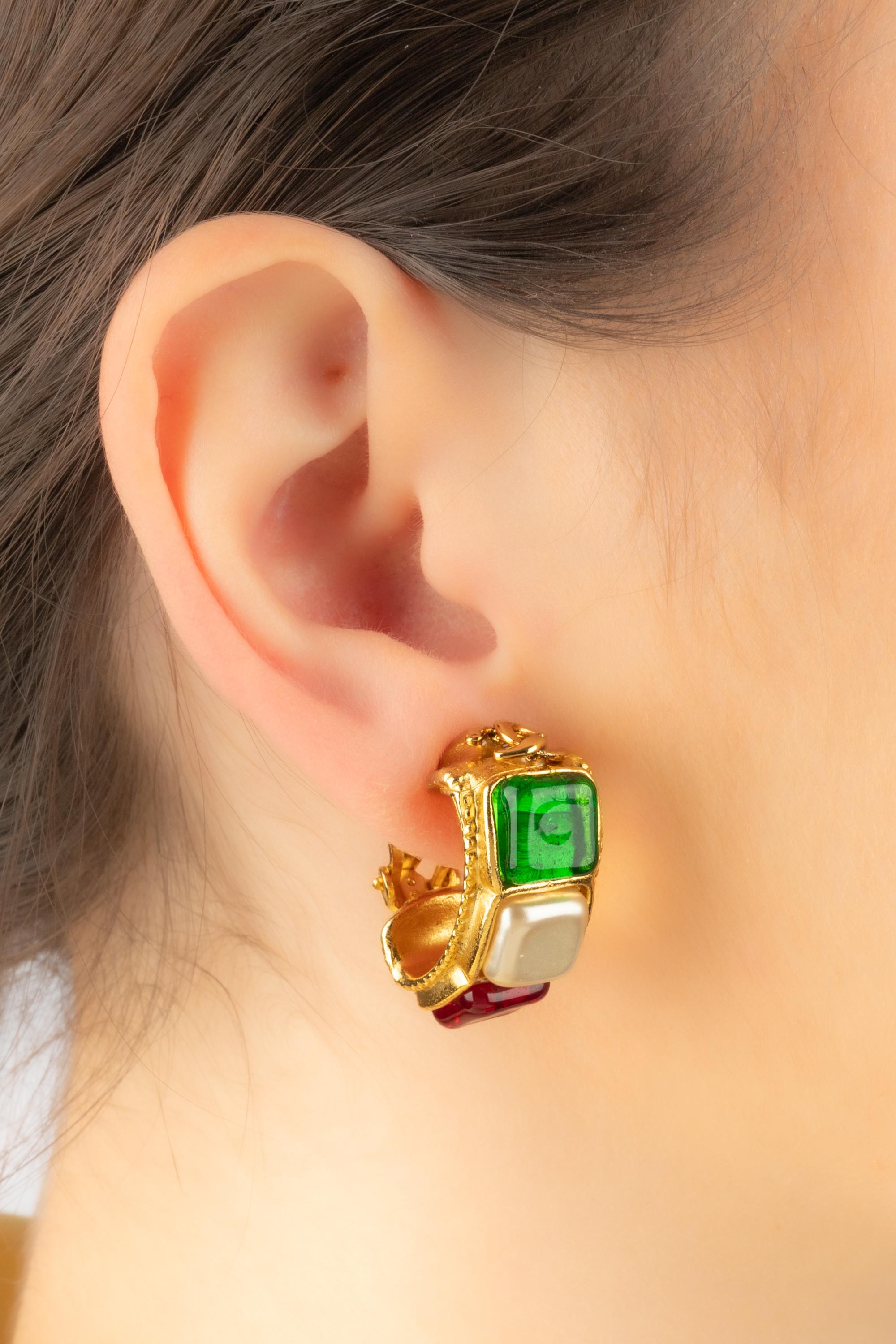 Orecchini Chanel Inverno 1997 in vendita 5