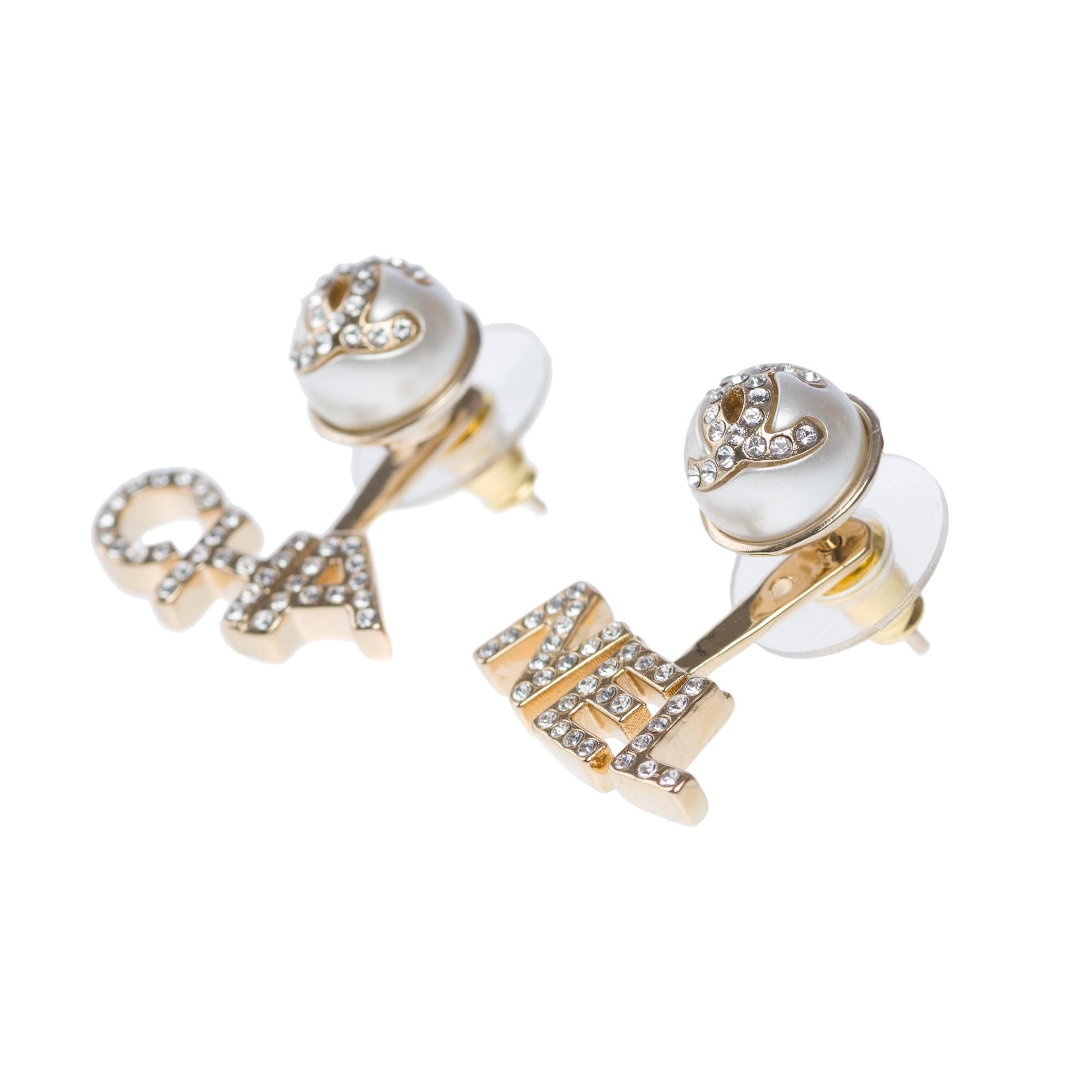 chanel hoop earings