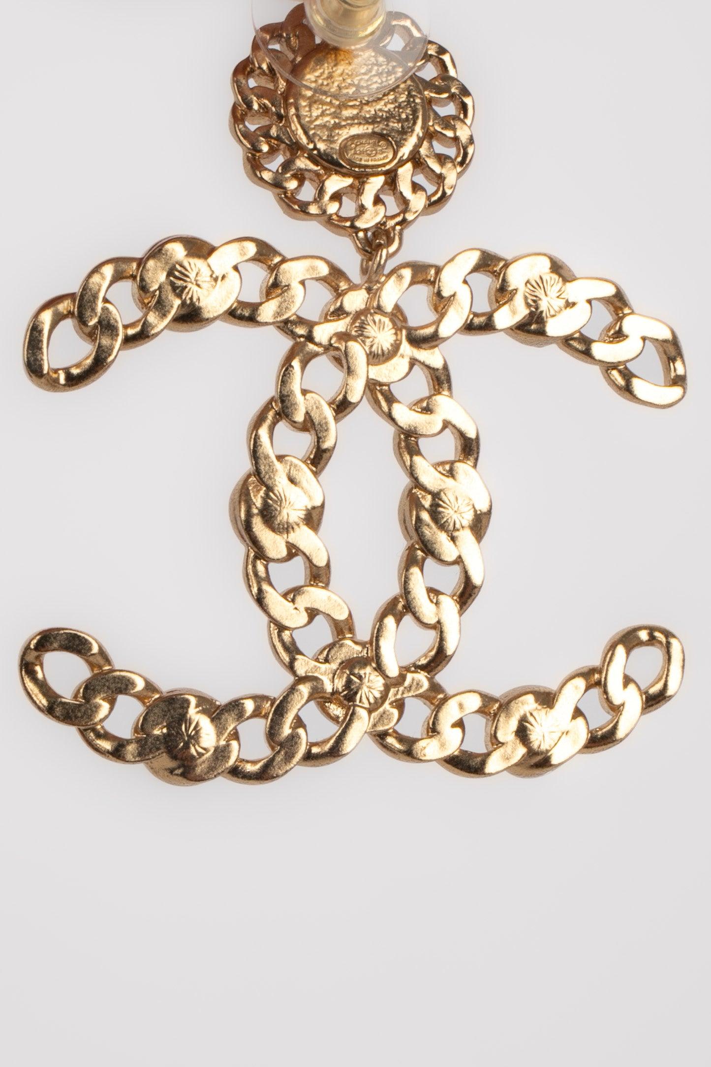 Chanel Earrings with Rhinestones and Costume Pearly Cabochons, 2021 2