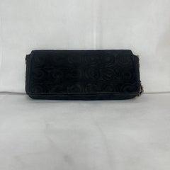 Chanel East West Rare Black Pony-hair Calfskin Leather CC Logo