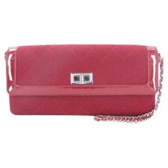Vintage Chanel East West Reissue WOC Wallet on Chain 208912