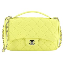 Chanel Easy Carry Flap Bag Quilted Lambskin Medium