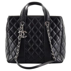 Chanel Easy Carry Satchel Quilted Lambskin Medium