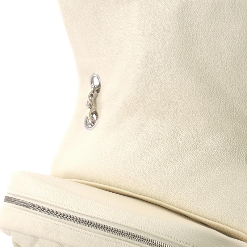 Chanel Easy Flap Bag Quilted Caviar Jumbo 1